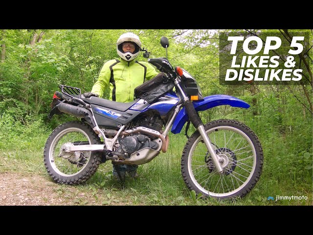 TOP 5 Likes and Dislikes - 2006 Yamaha XT225 1992-2007
