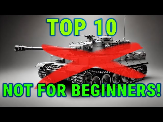 TOP 10 1/35 Tank Models That Are NOT for Beginners!"