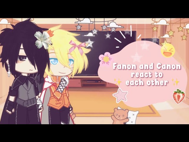 { 🫶 Fanon and Canon react to each other 🫰 || Sasunaru || Sakuhina || Sasusaku || Naruhina 💕 }
