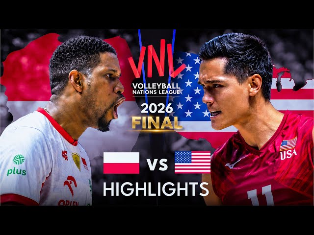 Poland 🇵🇱 vs USA 🇺🇸 | FINAL Match Highlights | Men's VNL 2026