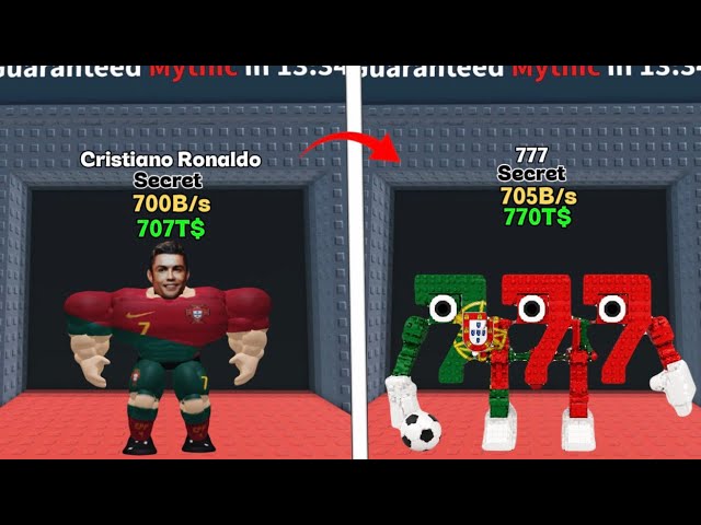 NEW Cristiano Ronaldo and 777 Brainrots - NEW Ronaldo Update and NEW Brainrots