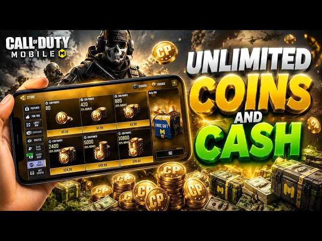 COD Mobile Hack/Mod Apk - How To Get Call of Duty Mobile Free CP Points (iOS Android) 2026