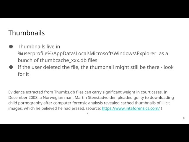 Digital Forensics - Windows (1/1)