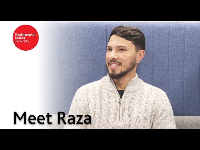 Meet our Cyber Security students - Raza