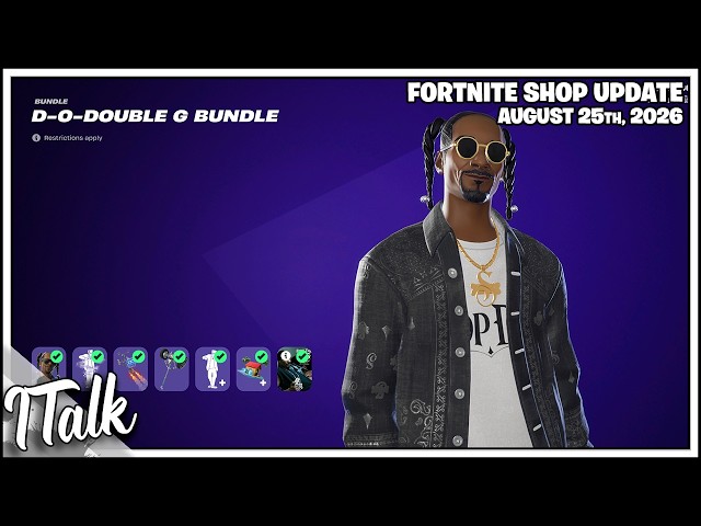 Fortnite Shop GOOD RETURNS & THINGS LEAVING! [August 25th, 2026] (Fortnite Chapter 7)