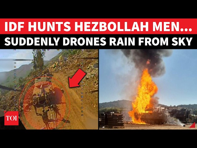 Hezbollah Lets IDF 'Move In', Then Deadly Drone Attack Shocks Soldiers; 'MULTIPLE CASUALTIES...'