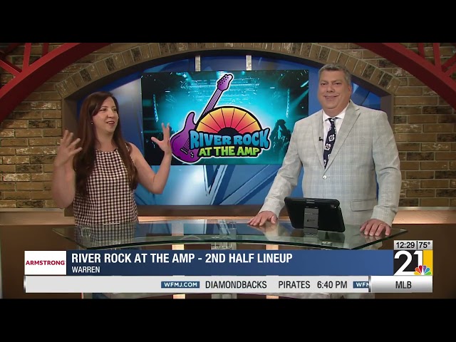 River Rock at the Amp second half lineup