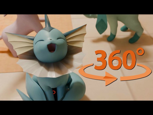 360 VR Animation - Umbreon question her life - Vaporeon POV