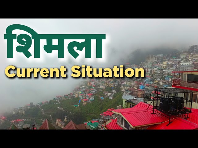 Shimla Current Situation | Shimla latest video | Shimla latest weather update #shimlahimachalpradesh