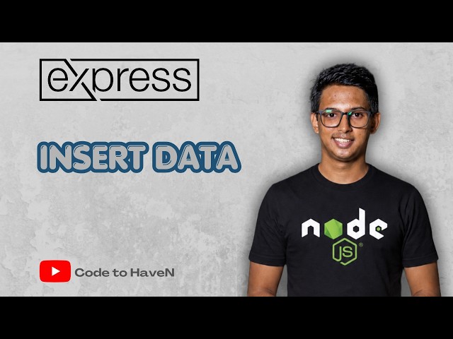 Express.js দিয়ে MySQL Database-এ Data Insert করুন | Tutorial বাংলা | Express Course #20