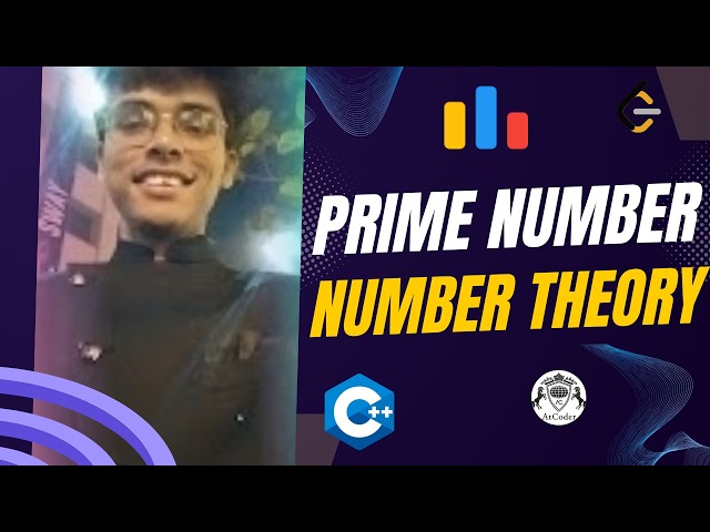 Lecture 7 | FASTEST Prime Number Logic in C++ sqrt{n}