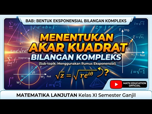 (PART 4) EXPONENTIAL FORM OF COMPLEX NUMBERS