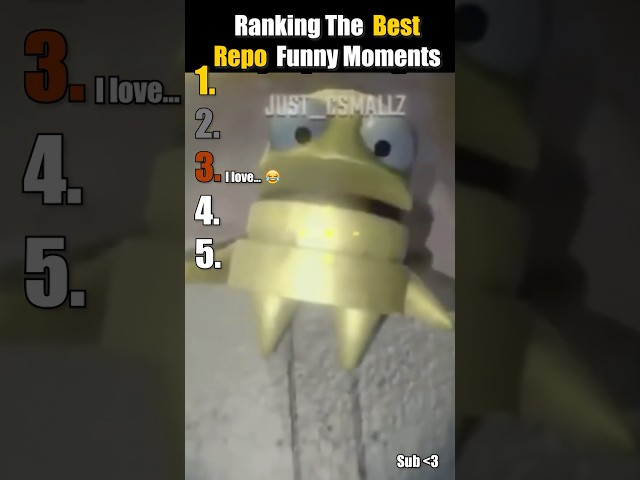 Ranking The Best And The Funniest REPO Moments!