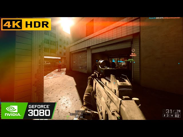Battlefield 4 : Ultra Setting | RTX 3080 10GB - 4K HDR ( No Commentary )