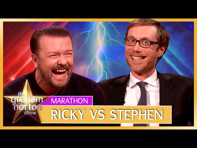 Comedy Clash: Ricky Gervais vs Stephen Merchant | The Graham Norton Show