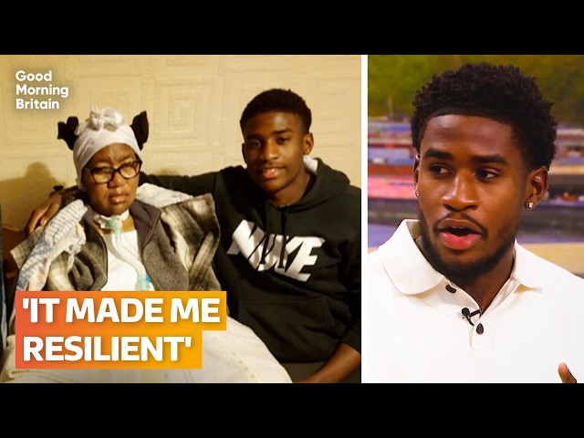 Simba Kudyiwa opens up about caring for his mum with motor neurone disease from just 10 years old
