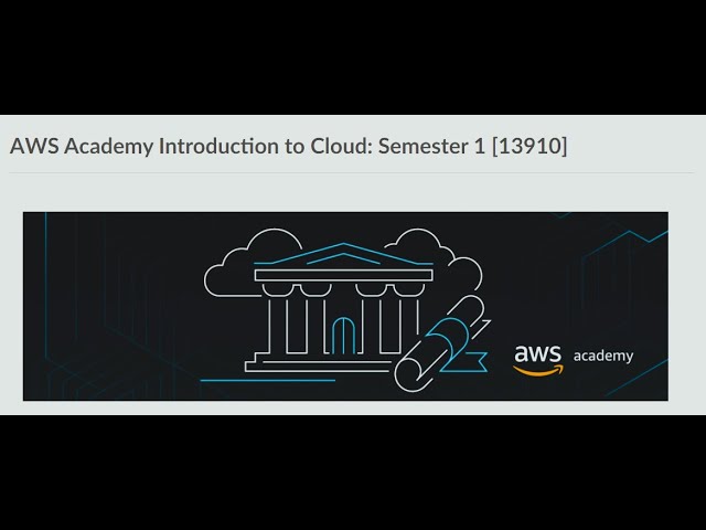 Module 8 Knowledge Check Answers || AWS Academy Introduction to Cloud : Semester 1