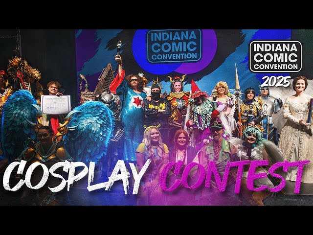 Indiana Comic Convention Cosplay Contest 2025 #indianacomicconvention #cosplay #cosplaycontest