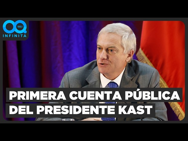 Primera Cuenta Pública del presidente José Antonio Kast - Lunes 01 de junio de 2026