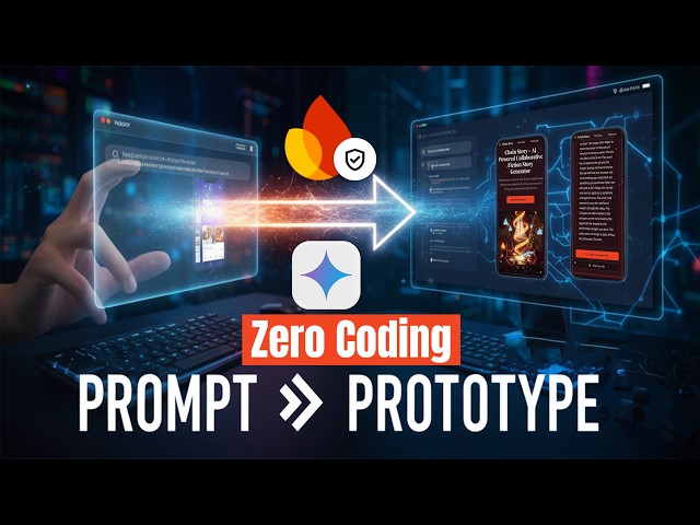 The Future of Coding is HERE: Gemini Builds Full Stack Apps instantly