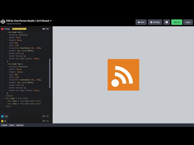 ASMR Programming - RSS in HTML & CSS - No Talking