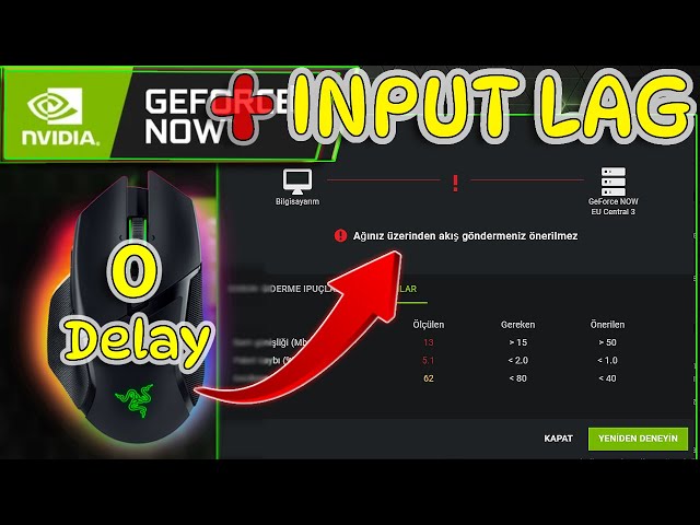The Best Configuration for GEFORCE NOW PC - 0 input lag, 0 Delay, +FPS - Less Latency