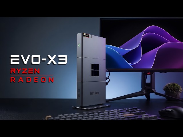 EVO X3 First Look : GMKtec's Most Powerful Mini PC Is Here!