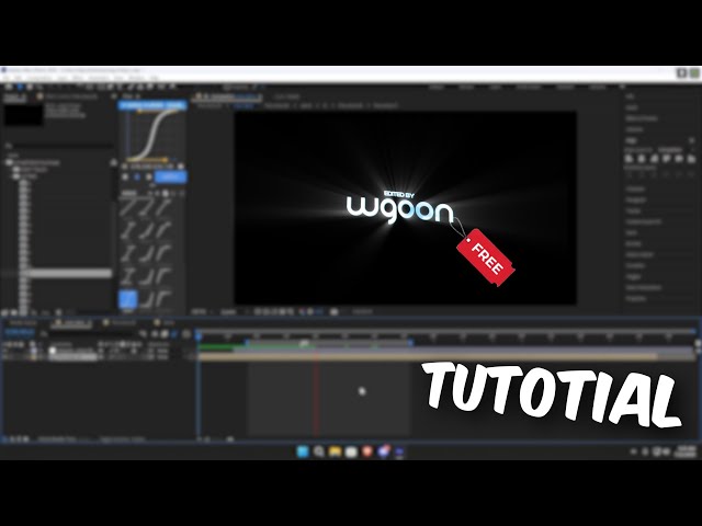 how to make *Free* Argon ident? project file with tutorial (after effects)
