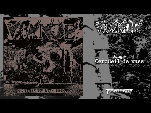 VIANDE (France) - Cercueil de vase (Death/Doom Metal) Transcending Obscurity Records