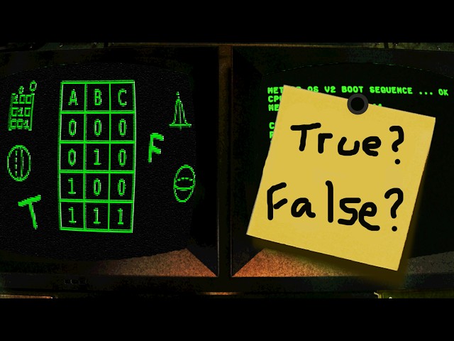 The Aliens Finally Entered My Speciality: Poorly Done Boolean Logic