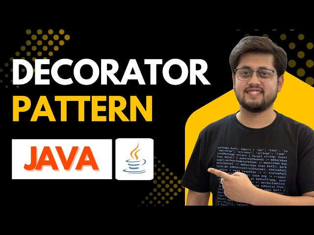 Decorator Design Pattern in Java | Real World Examples + Interview Questions