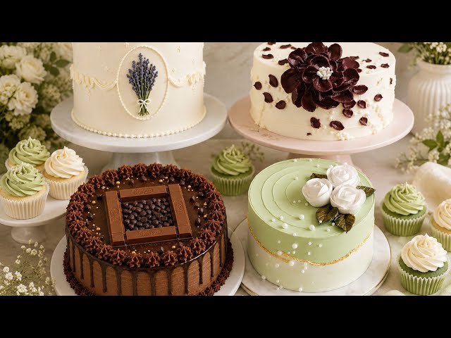 5 amazing Cake Designs in One Video 😍 | Easy Buttercream Cake  Tutorial@Krishnacakecorner1122 