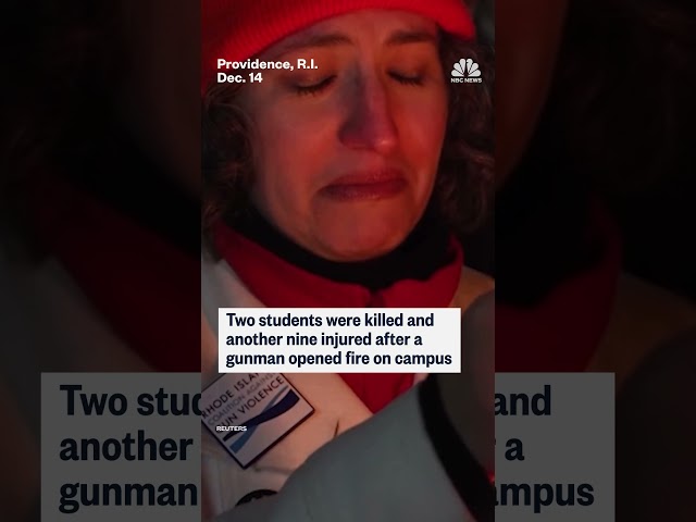 Vigil held for victims of Brown University shooting