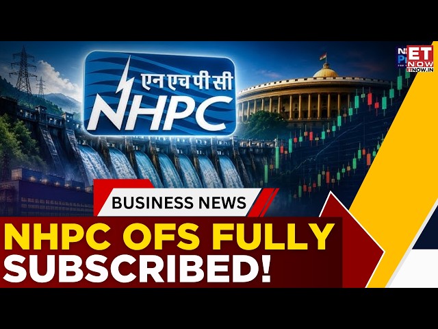NHPC OFS Sees Massive Demand! Institutional Investors Bid 3.47x Shares On Offer | Business News