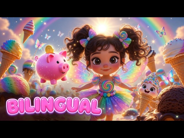 Save or Spend | Gastar o Ahorrar | Bilingual Nursery Rhyme | Canciones Infantiles Bilingües