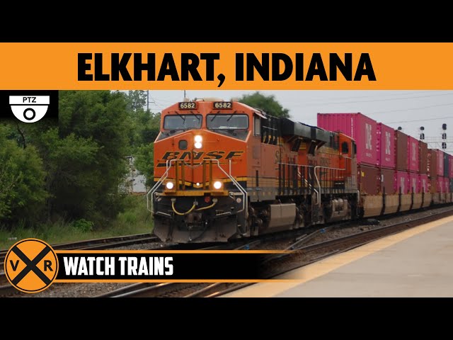 Elkhart, Indiana, USA | LIVE Train Camera (PTZ)