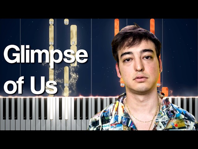 Joji - Glimpse of Us | Piano Tutorial