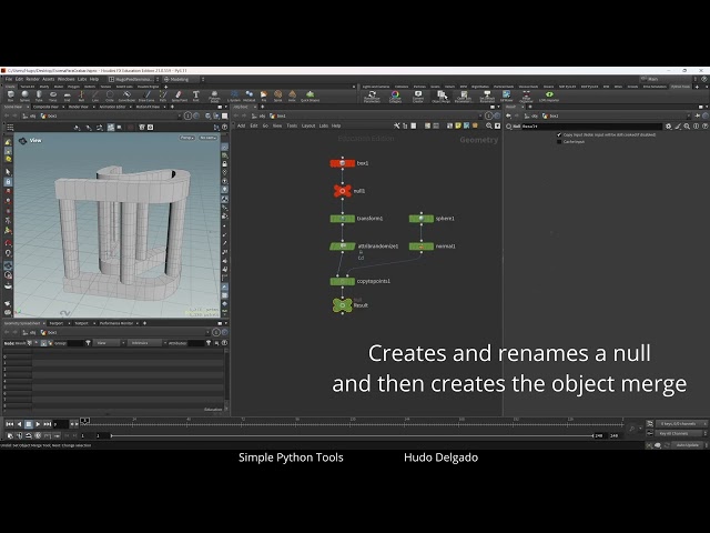 Houdini python tools