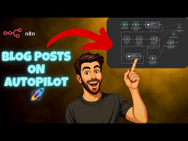 How I Automated My Blog (step by step n8n tutorial)