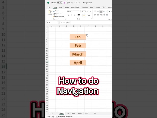 Excel Navigation Shortcuts | Move Faster in Sheets, Rows & Columns | Study Nest