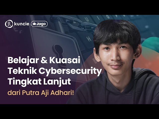 Many companies offer cybersecurity jobs - Putra Aji Adhari (SiberTren)
