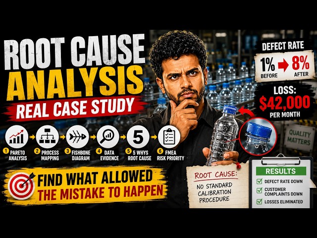 Root Cause Analysis Solved a $42,000 Factory Problem