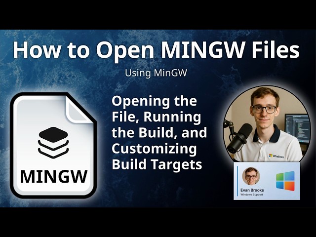 MINGW File Extension: MinGW Make File Explained