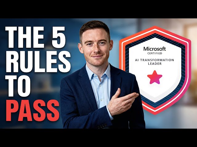Microsoft AI Transformation Leader: The 5 Rules To Pass