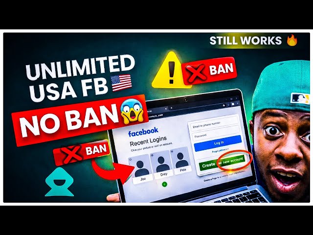 How to Create Unlimited USA Facebook Account Using DiCloak Without Banned Step by Step