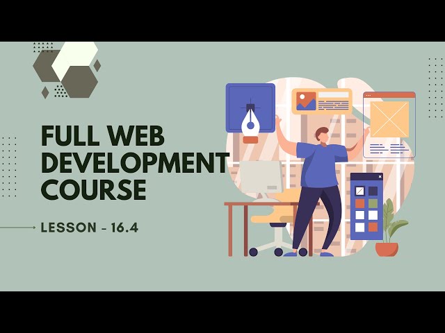 16.4 Git + Github Part 2 || Web Development Course || HTML CSS React API NPM GitHub
