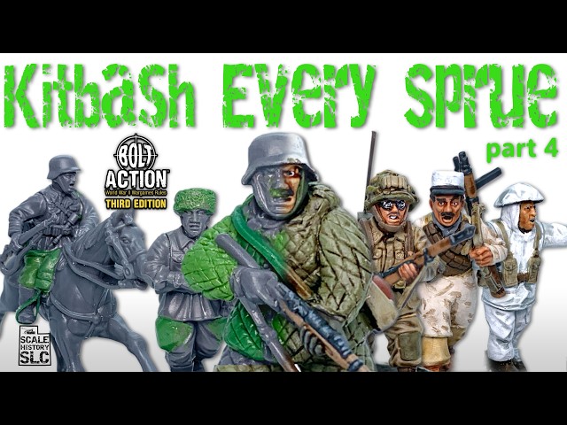 Kitbash EVERY Bolt Action Sprue: Part 4