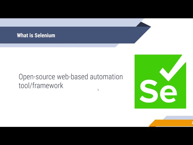 Python Selenium Workshop