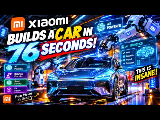 This AI-Powered Factory Builds a Car Faster Than You Can Think! 🤯