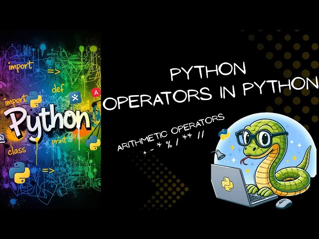 Python Operators | Types of Operators in Python | Arithmetic Operators in Python with Example